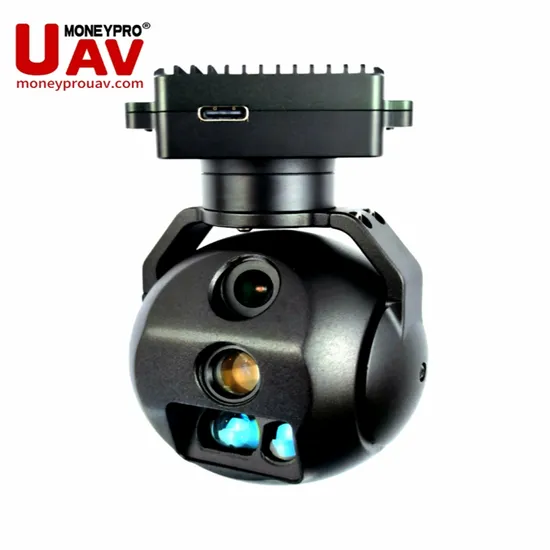 40mm レンズ IR カメラ追跡および監視ジンバル