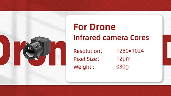 検出 HD Lwir 非冷却熱画像コアカメラ