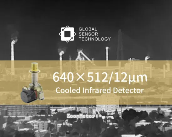 セキュリティおよび監視用 MWIR 640x512 15um 冷却型サーマルセンサー検出器